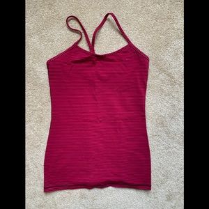 Lulu built in bra tank - perfect condition